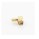 Conector SMA Macho Inverso en Ángulo Recto de Anillo Plegable para Cables RG-58/U, RG-142/U, Oro/ Oro/ Teflón.