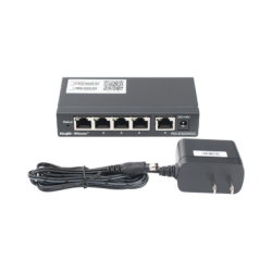 Switch Administrable con 5 puertos Gigabit, gestión gratuita desde la nube