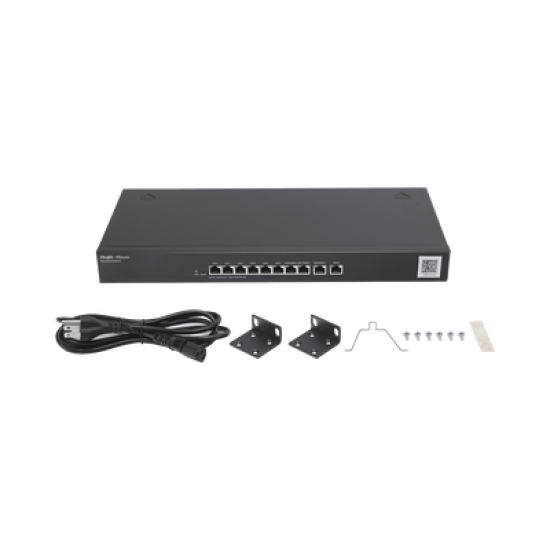 Router Balanceador con Función SD-WAN, 6 puertos LAN  y 3 puertos LAN/WAN gigabit y 1 Puerto WAN gigabit, hasta 350 clientes con desempeño de hasta 1.5 Gbps