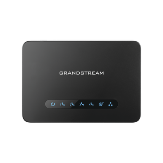 ATA de 4 puertos FXS con 2 puertos de red gigabit