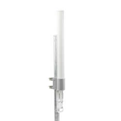Antena omnidireccional, potente cobertura de 360°, doble polaridad MIMO 2x2, frecuencia 2 GHz (2.35-2.55 GHz) de 10 dBi