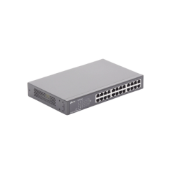 Switch no administrable de 24 puertos 10/100 Mbps para escritorio/rack