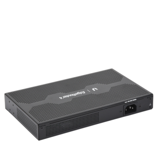 EdgeRouter 4, con 3 puertos 10/100/1000 Mbps + 1 puerto SFP, con funciones avanzadas de ruteo