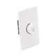 Dimmer Rotativo para Lámpara Incandescentes / 300 W 127 V CA / Color Blanco.