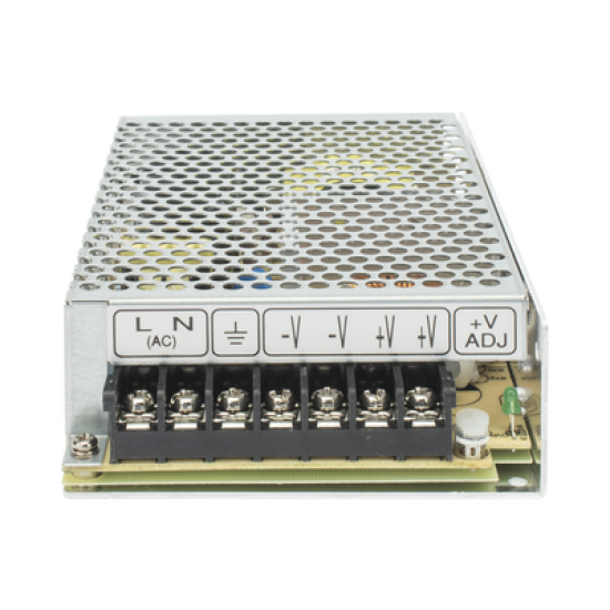 Fuente de Poder Industrial Conmutada 100W de Potencia, 24Vcc, 4.5A