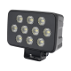 Luz de Trabajo Ultra brillante Cuadrada, 10 LED, 8937 Lúmenes, 12-24 Vcd