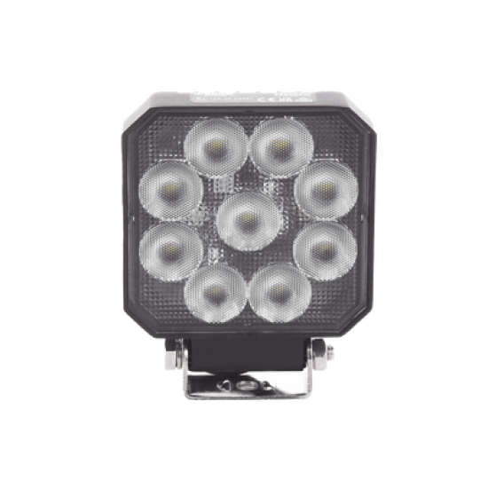 Luz de trabajo, 9 LED, 1050 Lumenes, 12-24 Vcd
