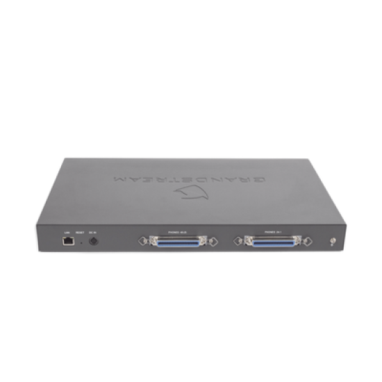 Adaptador VoIP GrandStream de 48 FXS 2 puertos telco 50 pins p/montaje en rack
