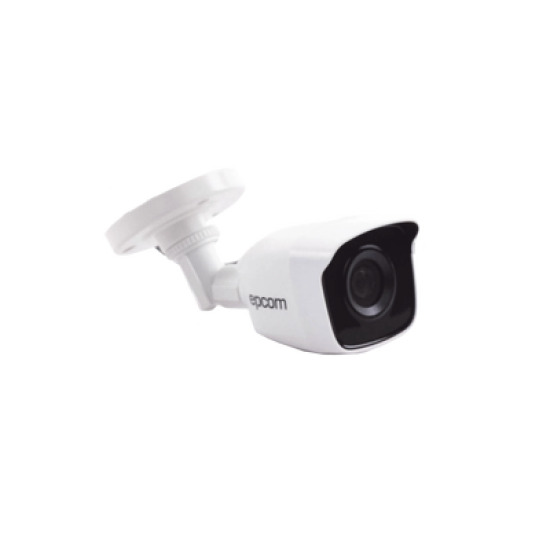 Bala TURBOHD 2 Megapíxeles (1080p) / Gran Angular 103° / Lente 2.8 mm / IR EXIR Inteligente 20 mts / Exterior IP66 / dWDR / TVI-AHD-CVI-CVBS / Policarbonato