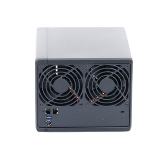 Servidor NAS de 4 Bahías  / Hasta 72 TB / Servicio Nube Gratis (P2P) / Administración Remota y Respaldo Programado