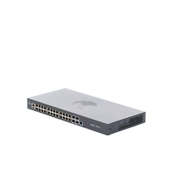 Switch cnMatrix EX2028 capa 3 de 28 puertos (24 Ethernet Gigabit, 4 SFP+) administración desde la Nube (MX-EX2028XXA-U)