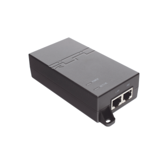 Inyector PoE estándar 802.3at Gigabit (53 V - 0.6 A - 30w)