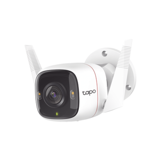 Cámara IP 4 Megapixel (2K) / Lente 3.18 mm / Wi-Fi / 30 mts IR / Exterior IP66 / Audio Bidireccional / Micro SD  hasta 256 GB / Compatible con Google y Alexa