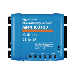 BlueSolar MPPT 100/20. Controlador Solar MPPT 20A, Voltaje Selección Automática: 12/24/48 Vcc.