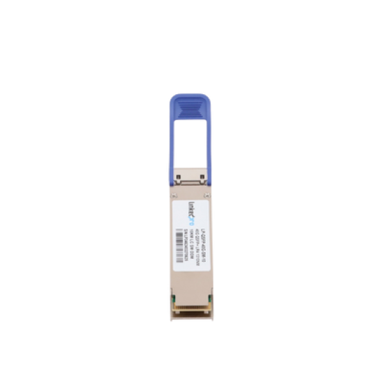 Transceptor Óptico QSFP+ (Mini-Gbic) / Monomodo 1310 nm / 40 Gbps / 40GBASE-LR4 / Conectores LC/UPC Dúplex / DDM / Hasta 10 km
