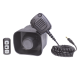 Sirena/Bocina Compacta Para Motocicleta de 30 Watts, Incluye Controlador y Microfono