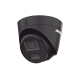 [Dual Light] Turret IP 4 Megapixel / Color Negro /  Lente 2.8 mm / 30 mts IR + 30 mts Luz Blanca / Micrófono Integrado / ACUSENSE Lite / Exterior IP67 / H.265 / PoE / ONVIF / Micro SD
