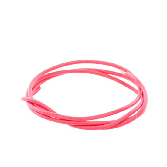 Venta por metro / Cable Eléctrico de Cobre / Recubierto THW-LS / Calibre 14 AWG / 19 Hilos / Color Rojo.