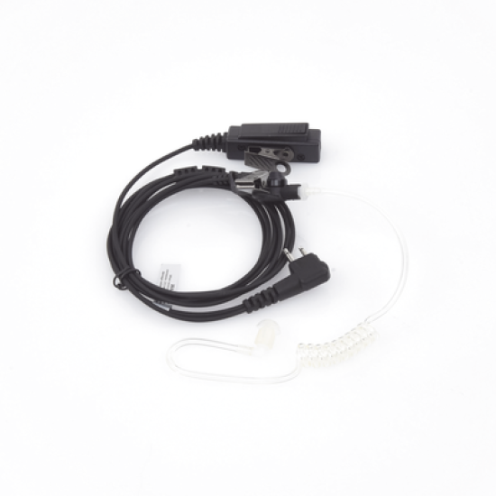 Micrófono de Solapa de 2 Hilos, para radios GP300/ SP-50/ P1225/ PRO3150/ MAG ONE/ EP450/ EP350  y para TC-500/ 518/ 600/ 610/ 700