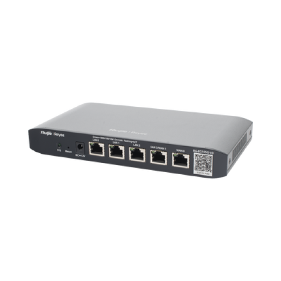 Router Balanceador con Función SD-WAN, 3 puertos LAN gigabit, 1 Puerto WAN gigabit y 1 puerto LAN/WAN gigabit configurable, hasta 100 clientes con desempeño de 600 Mbps asimétricos