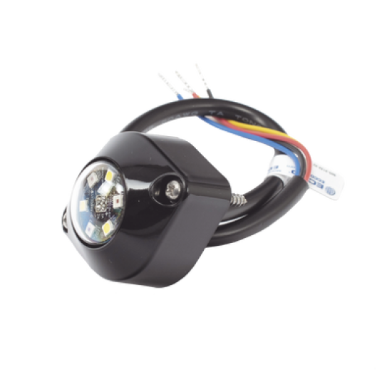 Estrobo Oculto de 6 LED color Azul Serie ED9015