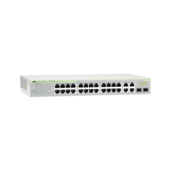 Switch WebSmart de 24 puertos 10/100 Mbps + 2 puertos 10/100/1000 Mbps + 2 SFP Gigabit Combo