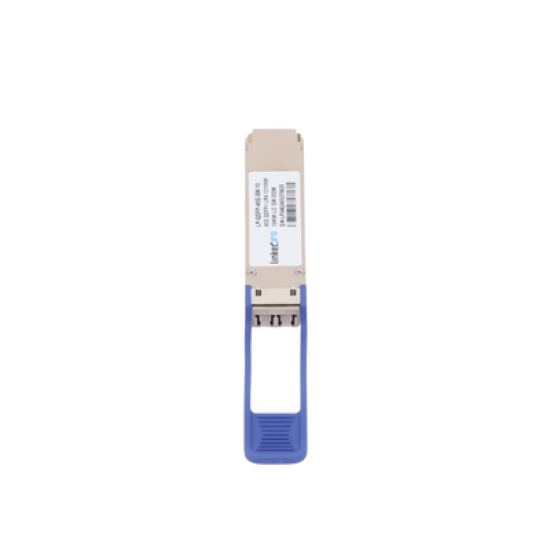 Transceptor Óptico QSFP+ (Mini-Gbic) / Monomodo 1310 nm / 40 Gbps / 40GBASE-LR4 / Conectores LC/UPC Dúplex / DDM / Hasta 10 km