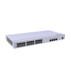 Switch de Distribución/Core Gigabit Administrable PoE Capa 3 / 24 puertos 10/100/1000 Mbps (PoE) / 4 Puertos 1GE SFP Uplink / ERPS / Rutas Estáticas / iStack / PoE Perpetuo / 400W / Administración Nube Gratis