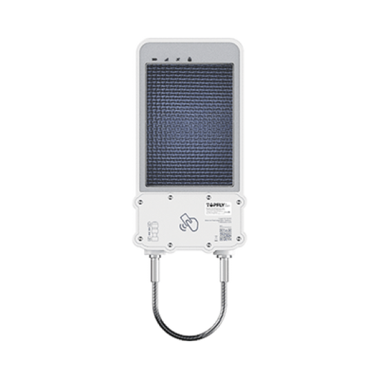 Rastreador satelital 4G LTE /Candado inteligente de seguridad para cajas de tractocamión / carga solar / desbloqueo local (RFID) y remoto / fijación magnética / alarma anti sabotaje/ Batería de 14,400 mAh