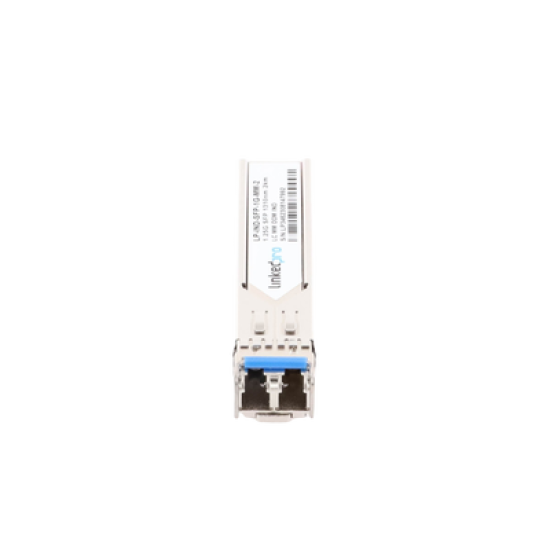 Transceptor Óptico Industrial SFP (Mini-Gbic) / Multimodo 1310 nm / 1.25 Gbps / 1000BASE-SX / Conectores LC/UPC Dúplex / DDM / Hasta 2 km 