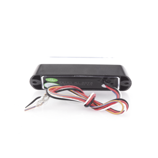 Luz Auxiliar Ultra Brillante de 8 LED, color Ámbar / Claro , con mica transparente.