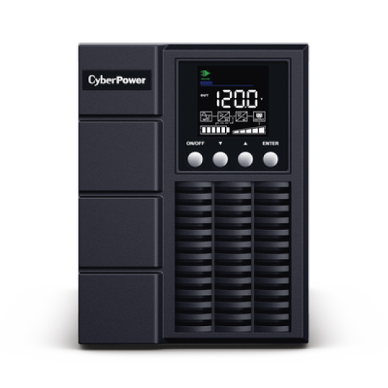 UPS de 1000 VA/900 W, Online Doble Conversión, Entrada 120 Vca NEMA 5-15P, Onda Senoidal Pura, Tipo Torre, Con 4 Tomas NEMA 5-15R