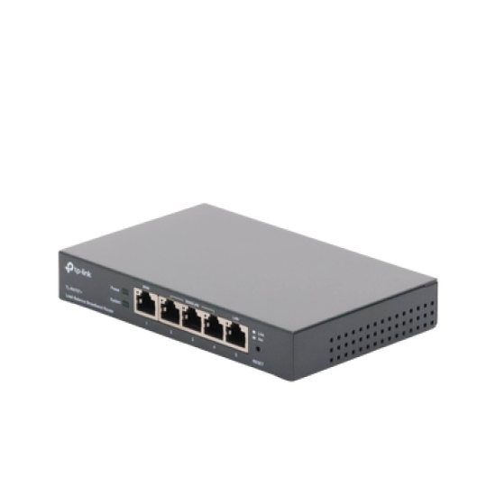 Router Balanceador de Carga Multi-Wan, 1 puerto LAN 10/100 Mbps, 1 puerto WAN 10/100 Mbps, 3 puertos Auto configurables LAN/WAN, Sesiones Concurrentes 10,000 para Pequeña Oficina 