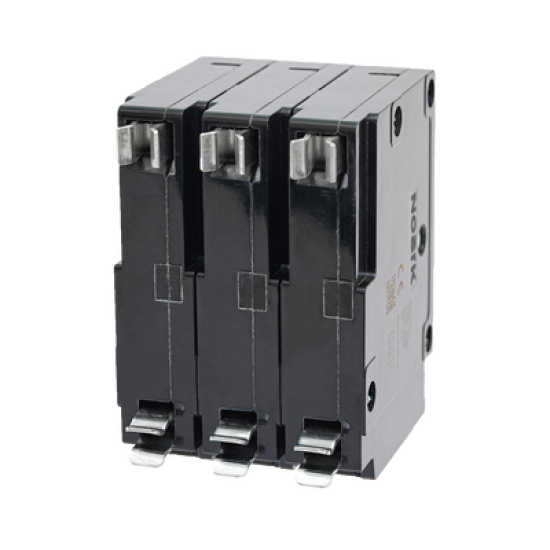 MCB - Interruptor Termomagnético Enchufable, Serie: B2Q, 3P, 40A, 240V  (SKU:1002299)