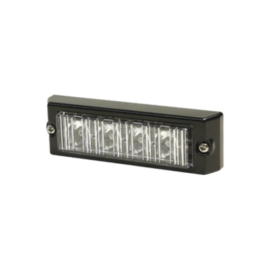 Luz Auxiliar Serie X3704, 4 LEDs Ultra Brillantes, color Azul / Claro