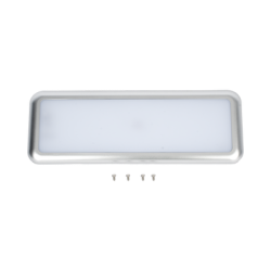 Luz LED Rectangular para interiores, 48 LED, 12-24 Vcd, 1392 lúmenes