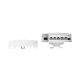 Switch CCTV PoE para Exterior / No administrable / PoE Entrada 802.3 bt Hasta 60W / 1 Puerto PoE salida 24V pasivo Hasta 12W /  3 puertos PoE 802.3 at Hasta 30W /  Ideal para Aplicaciones CCTV con Enlaces Inalámbricos
