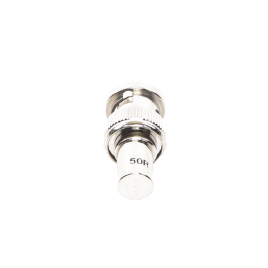 Carga Resistiva de 50 Ohm en BNC Macho, 1/2 Watt, CD-1.5 GHz.