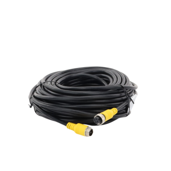  Cable extensor con conector tipo aviación de 15m solo para soluciones de videovigilancia móvil XMR