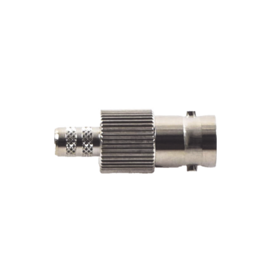 Conector BNC Hembra de Anillo para Cables RG-8/X, LMR-240, 9258, Níquel/ Oro/ Delrin.