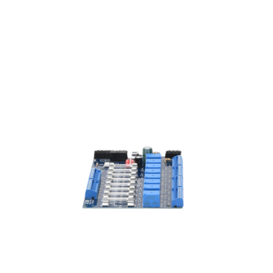 Tarjeta de control / 8 entradas @ 8 salidas / Requiere alimentación de 12 a 24 Vcd