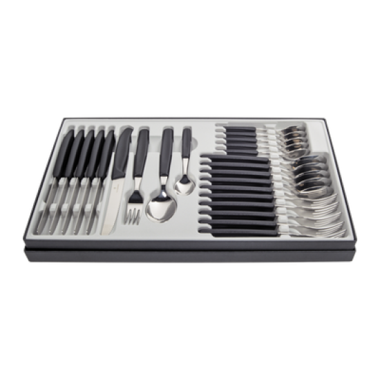 Set de Mesa Swiss Classic de 24 piezas, para 6 Personas.