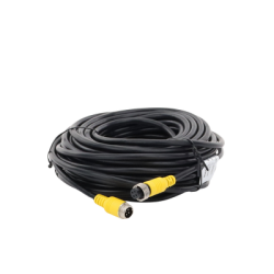  Cable extensor con conector tipo aviación de 15m solo para soluciones de videovigilancia móvil XMR
