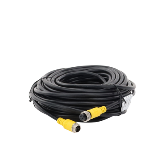  Cable extensor con conector tipo aviación de 15m solo para soluciones de videovigilancia móvil XMR