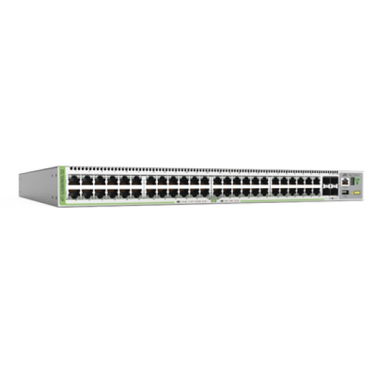 Switch Apilable L3 lite, 48 puertos 10/100/1000-T, 4 puertos SFP+ 10G