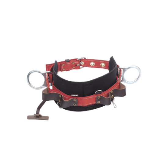 Cinturón de Liniero de Lujo, Fabricado en Poliéster, con 2 Anillos tipo D, Talla 40.