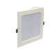 Spot Cuadrado Empotrable / 17.5 x 17.5 cm / Luz Fría / 110 V / 15 W / 1200 lúmenes / 25000 hrs / Ángulo de apertura 120° / IP20