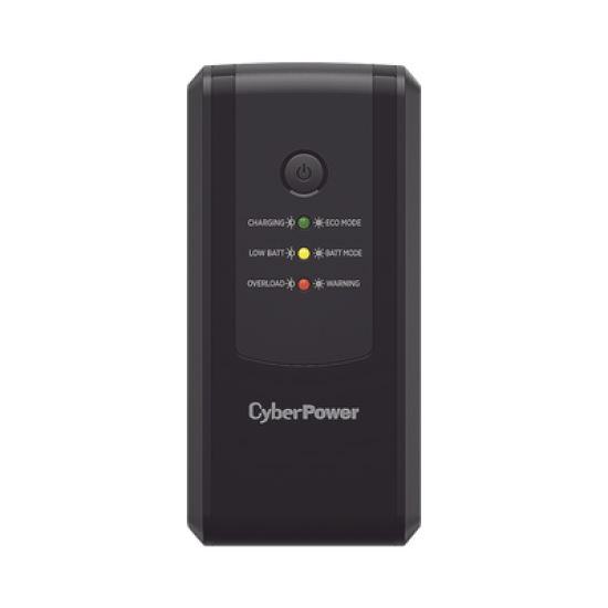 UPS de 1000 VA/500 W, Topología Línea Interactiva, Entrada 120 Vca  NEMA 5-15P, y 8 Salidas NEMA 5-15R, Con Regulador de Voltaje (AVR)