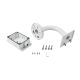 Montaje Universal de Pared con Cuello de Ganso y Caja de Conexiones / Compatible con Cámaras Domo y Bala 