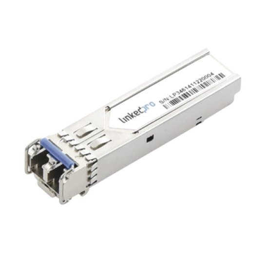 Transceptor Óptico Industrial SFP (Mini-Gbic) / Multimodo 1310 nm / 1.25 Gbps / 1000BASE-SX / Conectores LC/UPC Dúplex / DDM / Hasta 2 km 